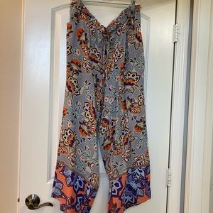 Loft Wide Leg Cropped Pant